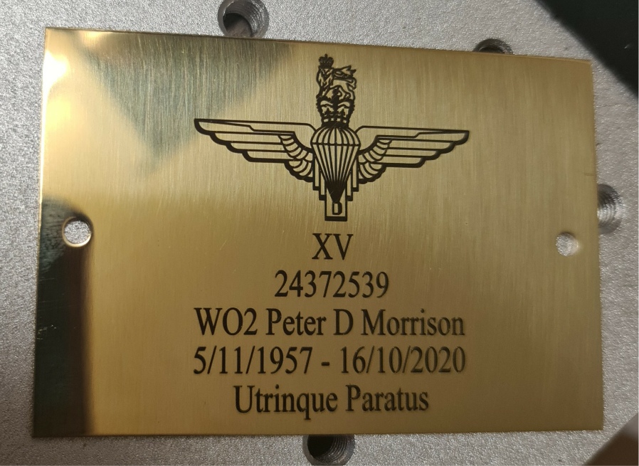 Brass Plaques and signs custom engraved